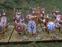 28mmpyrrhic macedonians  Hail Caesar  (13 of 26)  Victrix armoured samnites (I think) my favourite models